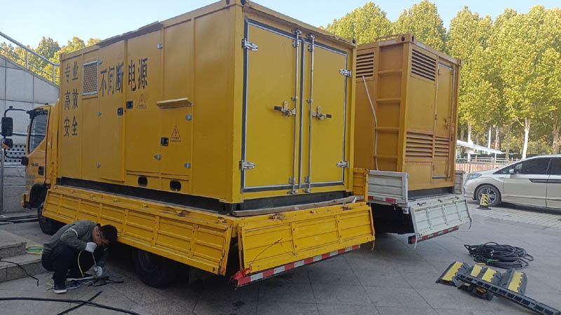 花溪柴油发电机组和UPS电源配合使用时的注意事项